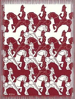 Work:&nbsp;Regular Division of the Plane III: Red (B. 418)