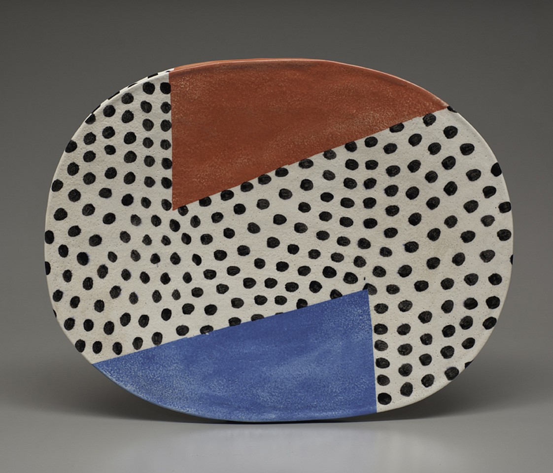 Jun Kaneko, Oval 11-04-20, 2011
Glazed Ceramic, 22 x 26 x 3 inches
KANE0142
$7,500
