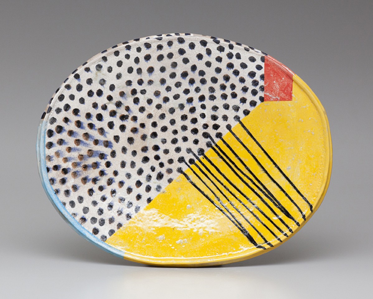 Jun Kaneko, Oval 12-05-33, 2012
Glazed Ceramic, 21 x 26 x 3 inches
KANE0136
$7,500