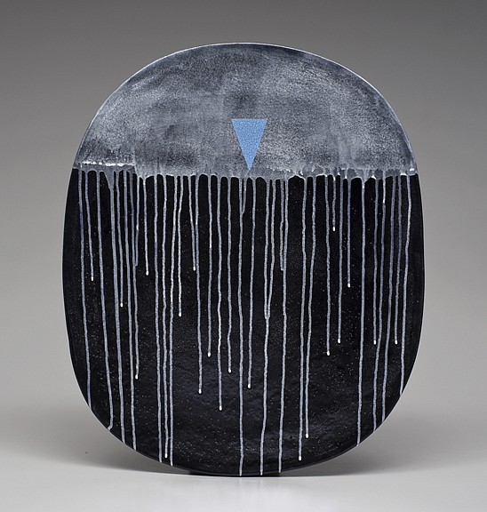 Jun Kaneko, Oval 11-04-17, 2011
Glazed Ceramic, 26 x 22 x 3 inches
KANE0143
$7,500