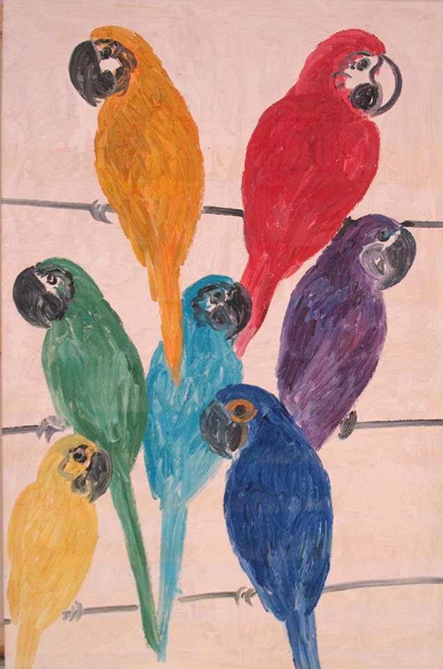 Hunt Slonem, Macaws, 2008
Oil on Canvas, 64 x 42 inches
SLON0046
$27,000