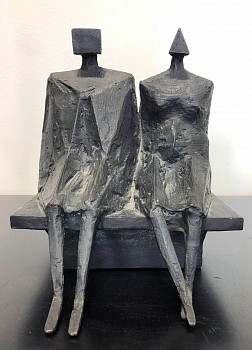 Work:&nbsp;Lynn Chadwick Sitting Couple