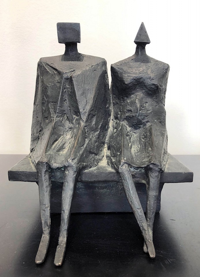 Lynn Chadwick, Sitting Couple, 1986
Bronze, 9.5 x 8 x 9.5 in.  Ed 1/9
CHAD00050
Sold