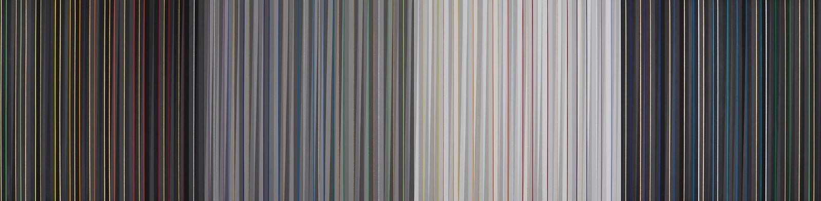 Gabriele Evertz, (A-) Chromatics (Day + Dream), 2016
Acrylic on Canvas mounted to wood panel, 42 x 168 inches (4 panels at 42x42 in.)
EVER00003
$25,000