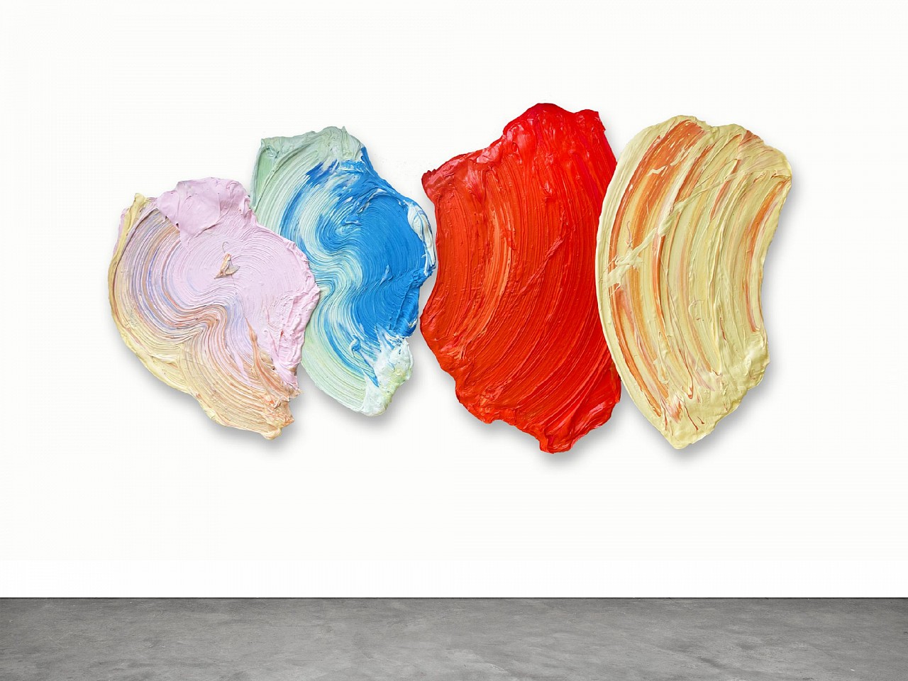 Donald Martiny, Wobe, 2022
polymer and pigment on aluminum, Pink/Blue 42 x 37 inches / orange/yellow 41 x 46 inches
MART00131
$52,000