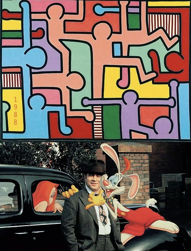 Bonnie Lautenberg, 1988 Who Framed Roger Rabbit / Keith Haring; edition 3/6, 2018
Archival pigment print, 62.5 x 49 inches (framed)
LAUT00011
$15,500