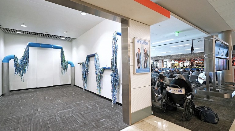 Kx2 Ruth Avra & Dana Kleinman News: HYDRA | Public Art at The Fort Lauderdale-Holywood Int'l Airport, January 20, 2024