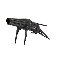 Lynn Chadwick, Lion II (C49); edition 5/9, 1986
Bronze, 3 1/2 x 8 1/4 in.
Lynn Chadwick, Lion II (C49), 1986
Bronze, Edition 5/9
Dimensions: 3 1/2 x 8 1/4 in.

Lynn Chadwick’s Lion II (C49) (1986) is a masterful bronze sculpture, reflecting the artist’s distinctive approach to form, movement, and structure. A key figure in 20th-century British sculpture, Chadwick was known for his semi-abstract, geometric interpretations of animals and figures, often infused with dynamic tension and expressive postures.

This limited-edition bronze sculpture (5/9) exemplifies Chadwick’s ability to merge architectural strength with organic vitality, capturing the essence of a lion in a stylized yet powerful stance. The angular, elongated legs and dynamic body positioning highlight Chadwick’s signature modernist aesthetic, making Lion II (C49) a significant collectible piece for modern art collectors, sculpture enthusiasts, and admirers of post-war British art.

Limited-edition bronze sculpture (5/9) by Lynn Chadwick
A striking representation of modernist animal forms in sculpture
Perfect for contemporary art collectors and sculpture enthusiasts
Highly collectible work from a leading 20th-century sculptor
Ideal for luxury interiors, museum collections, and fine art investment

Lynn Chadwick sculpture, Lion II (C49) by Lynn Chadwick, bronze animal sculpture, 20th-century British sculpture, modernist sculpture, post-war British artists, contemporary bronze art, sculpture for collectors, limited-edition bronze artwork, Chadwick bronze lion, fine art sculpture, museum-quality sculpture, investment-grade fine art, Sponder Gallery.
CHAD00057
$23,000