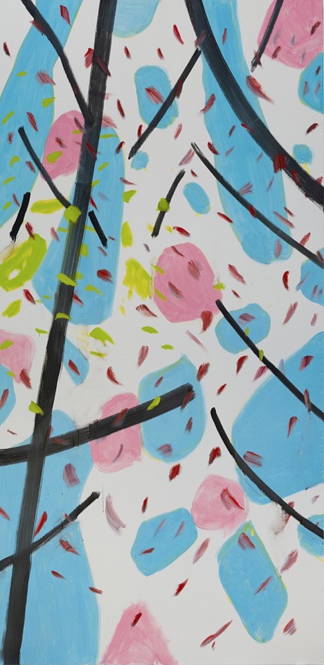 Alex Katz, Z Spring 3, edition of 40, 2024
Silkscreen in colors on Saunders 425 gsm paper, 72 x 35 1/2 in.
KATZ00146
$12,000