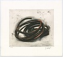 Bernar Venet, Effrondrement Lignes Indéterminées (Print 2, from the suite of 6), edition of 40
2022, Etching