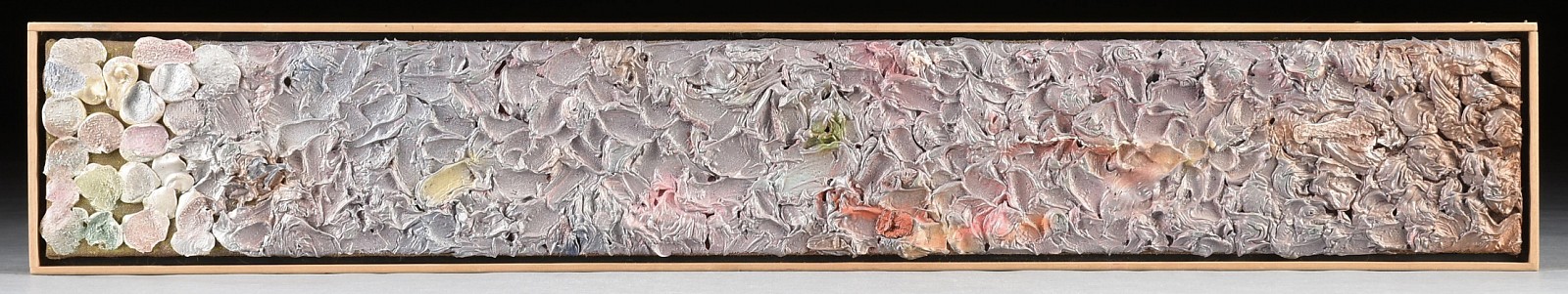 Stanley  Boxer (Estate), Graze, 1984
Oil on Linen, 7 1/4 x 43 1/4 in.
BOXE00193
$22,000