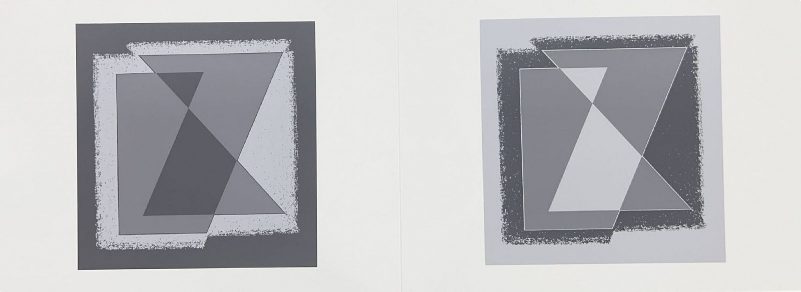 Josef Albers, Movement in Gray: Portfolio 2  Folder 30; from Formulation Articulation; edition 238/1000, 1972
screenprint on Mohawk Superfine Bristol paper, 15 x 40 in.
00064
