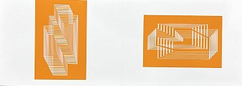 Josef Albers -&nbsp;Graphic Tectonic (Synopsis / Syntax): Portfolio 1  Folder 31; from Formulation Articulation; edition 238/1000