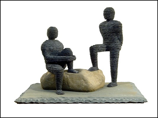 Boaz Vaadia, Ah'av and Ovadyahu (#88); edition 6/7, 2005
Bronze, Bluestone and Boulder, 26 x 35 x 23 in.
VAAD00253
$65,000