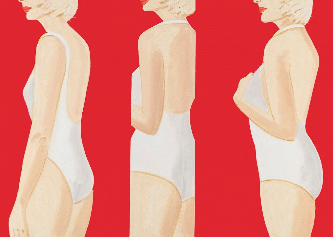 Alex Katz, Coca Cola Girls #5; edition 44/60, 2019
20-color silkscreen on Saunders Waterford High White HP 425 gsm fine art paper, 40 x 56 inches (Paper) / framed (+$1,350 frame)
KATZ00217